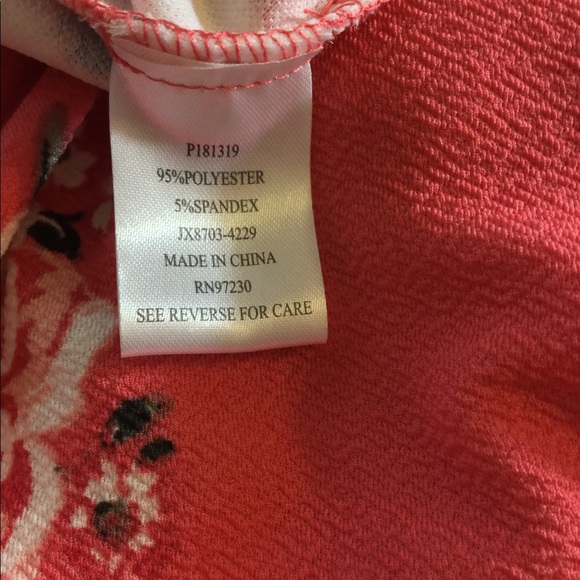 Asymmetrical Faux Wrap Dress with attached shorts - Picture 8 of 9